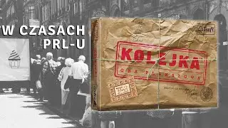 Kolejka przed sklepem w czasach PRL'u... | RECENZJA GRY KOLEJKA TREFL