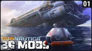 SUBNAUTICA COM 36 MODS, Bora brincar!  - Subnautica com MODS