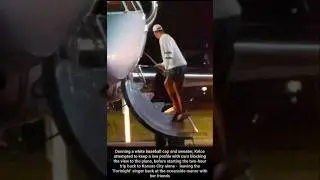 Travis Kelce Pictured Leaving Taylor Swift’s Beach House at Night Before Returning to Chiefs #shorts