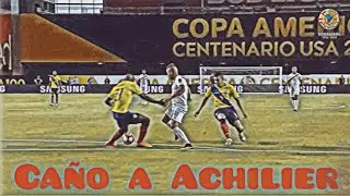 Caño de Christian Cueva a Gabriel Achilier