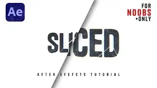 Sliced Text Animation in After Effects: A beginner's guide.