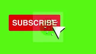 Subscribe Button Green Screen | Bloxx Green Screen