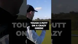 Golf Pro Faces Insane Putt! #golf #golfswing #shorts