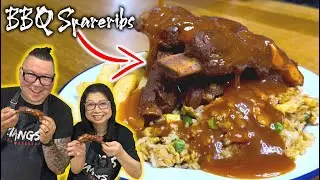 How Chinese Chefs Cook Chinese BBQ Spareribs (OLD SCHOOL Version) Mum and Son Professional Chefs