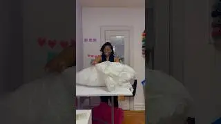 Turning A 15lb Wedding Dress into Lingerie 