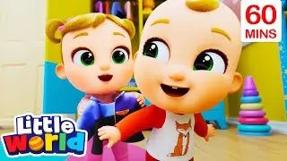 Getting Dressed Song + 60 Minutes of Kids Songs & Nursery Rhymes by Little World
