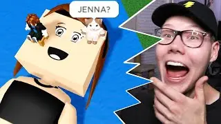 Reacting to Roblox Build A Boat Funny Moments Videos / Memes #17