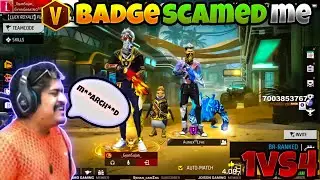 @GyanGaming  Scammed me? | Guild scam HELP?? 1VS4 @NonstopGaming_ @Nonstopff @classyfreefire