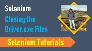 Selenium Tutorials 6 - Closing the Background driver.exe Files at once