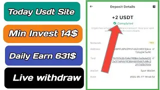 New Usdt Mining Site | usdt earning site | trx usdt mining app | Cloud Mining | usdt investment site