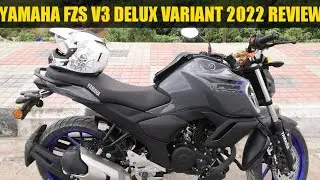 YAMAHA FZ V3 2022 DELUX VARIENT REVIEW #yamaha #fzv3 #Delux #metalicgrey