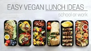 MAKE-AHEAD VEGAN LUNCH IDEAS » bento box