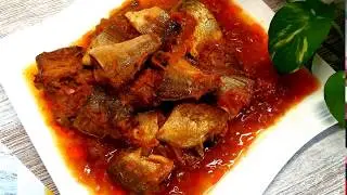 Sprats in tomato sauce, homemade. Delicious, simple, and healthy.