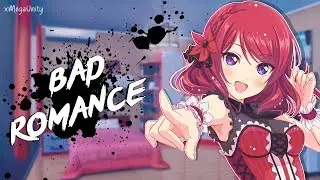 Nightcore - Bad Romance (Rock Version) | Lyrics
