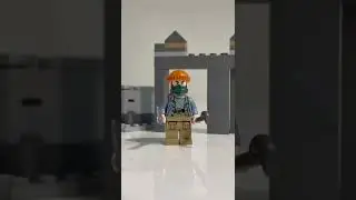 Кастомная минифигурка LEGO на тему постапокалипсиса