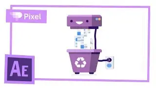 Простая анимация шредера в After Effects | уроки для новичков