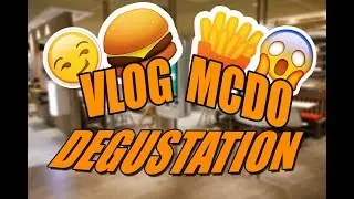 🍔🍟 DÉGUSTATION AU MCDO QUI TOURNE MAL !  + RETARD EN COURS...! 🍔🍟