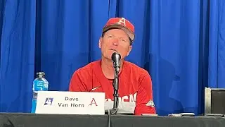 Dave Van Horn, Will McEntire, Tavian Josenberger postgame - Arkansas 13, Santa Clara 6