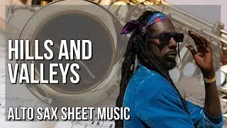 Alto Sax Sheet Music: How to play Hills and Valleys by Buju Banton