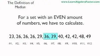 Definition of Median