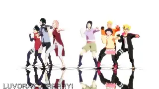 【NARUTO MMD】LUVORATORRRRRY! - SASUKE*SAKURA*SARADA*NARUTO*HINATA*HIMAWARI*BORUTO (SASUSAKU*NARUHINA)