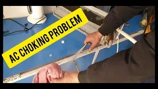 Split AC choking problem solve | Wash With System