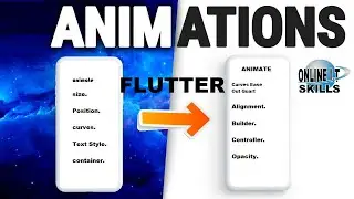 Top 7 Flutter Animation tricks for beginners #flutter #androidstudio #androiddevelopment