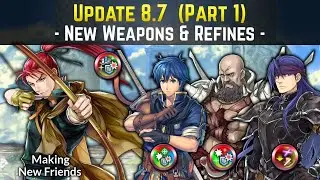 [PART 1] Shinon, Male Kris, Mustafa, & Galle New Refines (Update 8.7) | Fire Emblem Heroes Guide