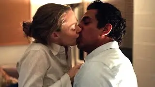 The Dropout 1x01-1x02 / Kiss Scenes — Elizabeth and Sunny (Amanda Seyfried and Naveen Andrews)