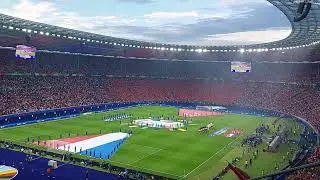 06.07.2024. Euro 2024. Quaterfinal Netherlands - Turkey. National Anthems from Olympiastadion Berlin