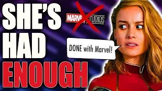 Brie Larson is SICK and TIRED of Marvel