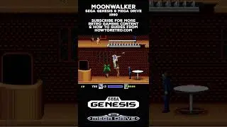 Sega Genesis Classics - Moonwalker #howtoretro #retrogaming #emulator #sega #genesis #megadrive