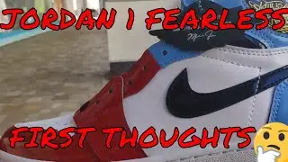 FIRST THOUGHTS AJ1 RETRO HIGH OG FEARLESS