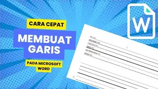 Cara Membuat Garis Pada Microsoft Word Dengan Kode 3 Kali Saja