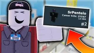 LEVEL 484 was BANNED for teleport hacking.. (Roblox Arsenal)