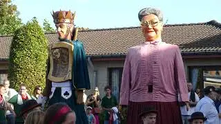 Reuzenstoet Baafmiskermis Moerzeke 2023