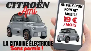 Essai Citroën AMI : la voiture électrique sans permis au prix d’un forfait mobile (le futur?)