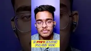 Is PYQs enough for JEE Mains 2023? | IIT Motivation 