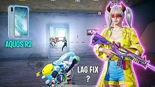 Sharp Aquos R2 😍 | HD+ 60Fps Pubg Test 🔥/ No Lag | R2 Pubg Test 2024