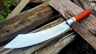How to Forge a Machete by Cambodian Blacksmith