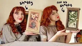 making sh*tty thrift store items not as sh*tty