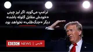 ترامپ می‌گوید اگر لیز چینی «خودش مقابل گلوله باشد» دیگر «جنگ‌طلب» نخواهد بود