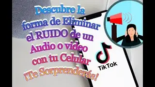 Descubre la forma de Eliminar el RUIDO de un Audio o video  con tu Celular ¡Te Sorprenderás!