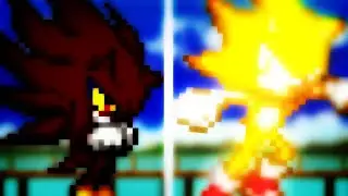 Speed Animation - Supernova Sonic vs Perfect Nazo