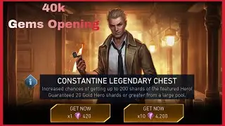Constantine Legendary Chest Opening | Injustice 2 Mobile