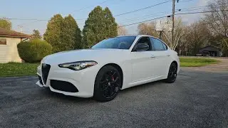 2020 Alfa Romeo Giulia Sport Review.  I'm smitten!
