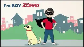 Boy Zorro and the Bully book trailer