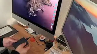 iMac2019にTimeMachine用ストレージを装着してみる。