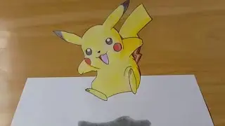 How to Draw Pokemon Go | Pokemon Go 3D | Drawing Pokemon Go