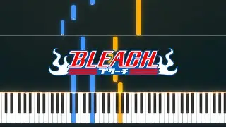 Spiritual Bond | Bleach OST - 999 PIANO TUTORIAL(Sheet in the description)